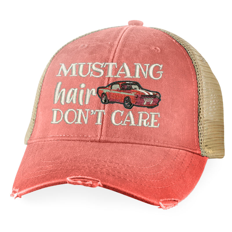 Mustang Hair Don't Care Hat