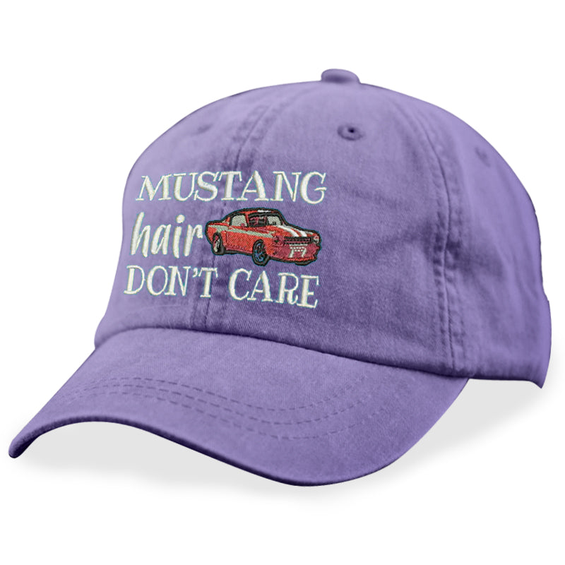 Mustang Hair Don't Care Hat