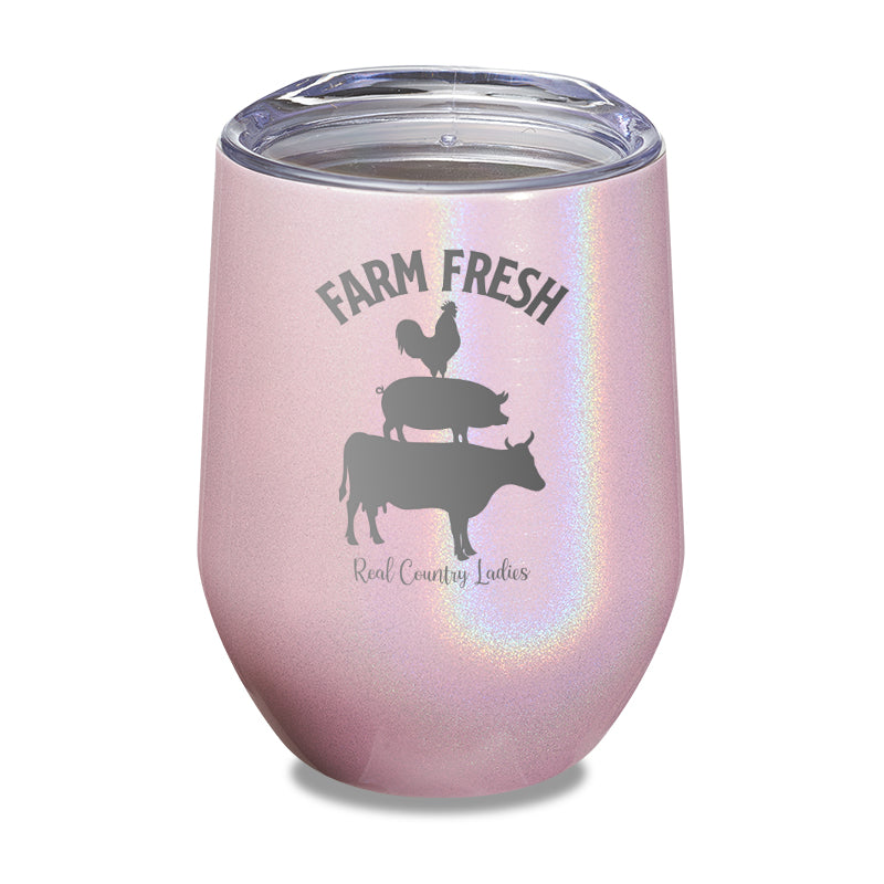 Farm Fresh Laser Etched Tumbler