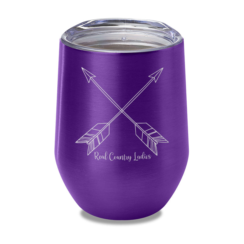 Cute Arrows Laser Etched Tumbler