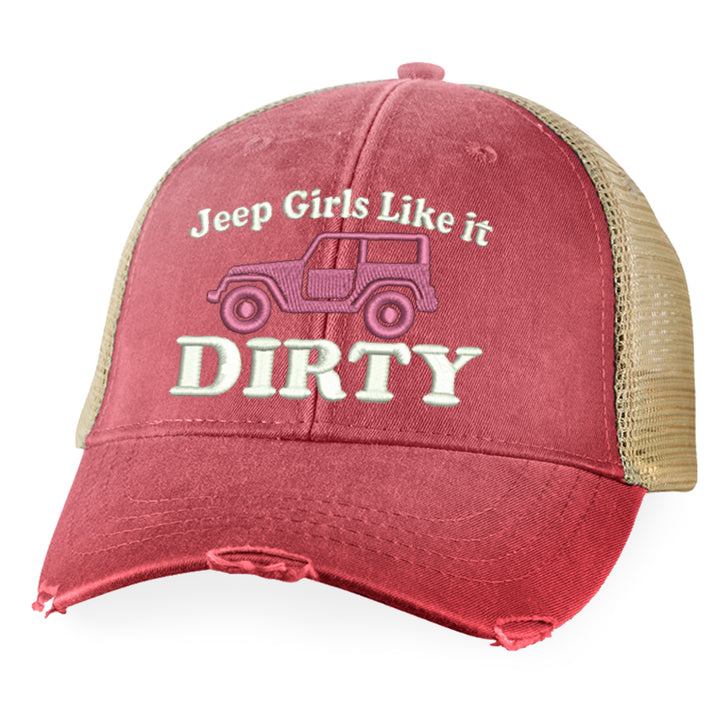 Jeep Girls Like It Dirty Hat