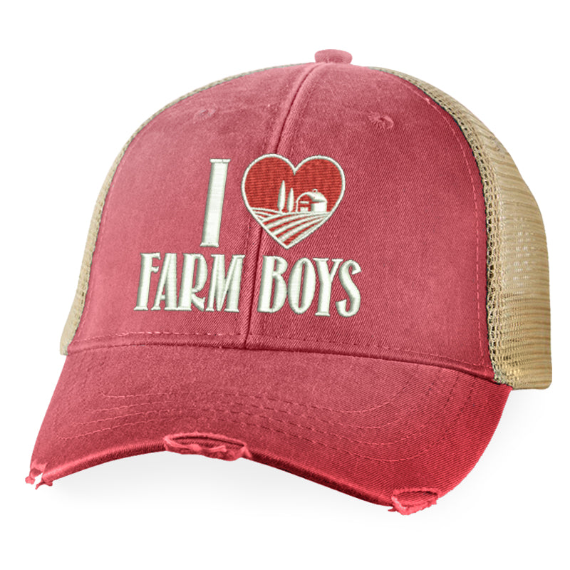 I Heart Farm Boys Hat