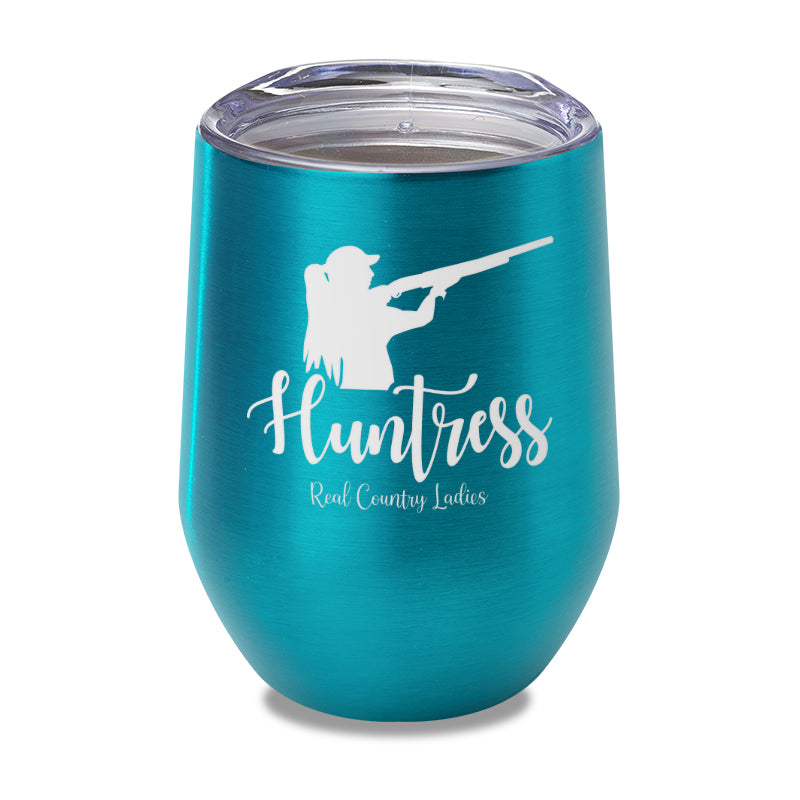 Huntress Shotgun Laser Etched Tumbler