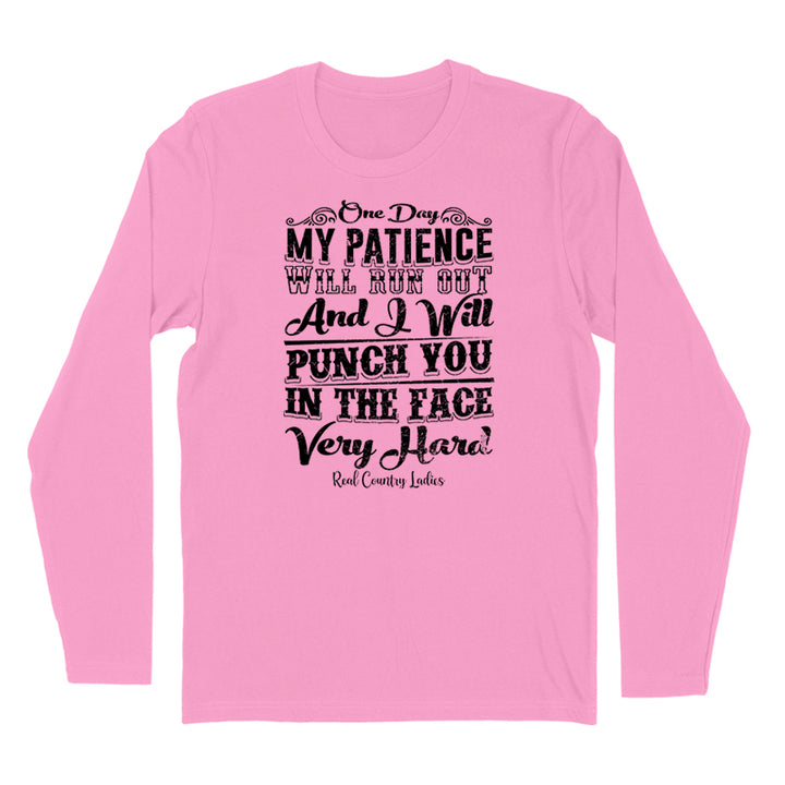 Punch You In The Face Black Print Hoodies & Long Sleeves