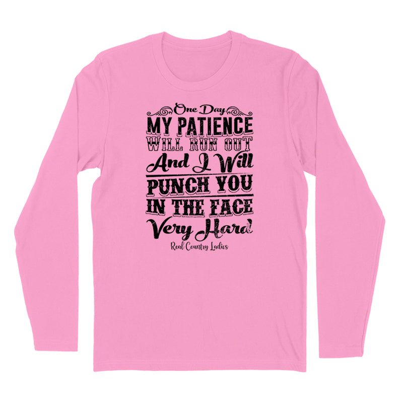 Punch You In The Face Black Print Hoodies & Long Sleeves