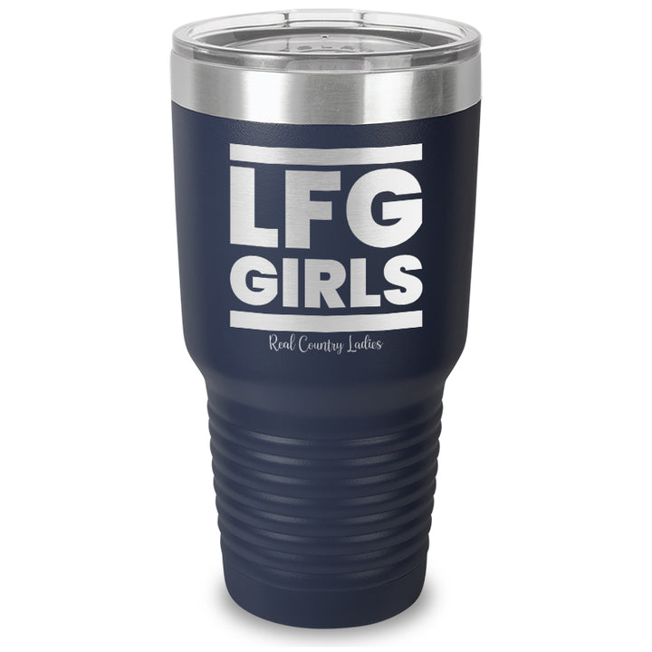 LFG Girls Laser Etched Tumbler