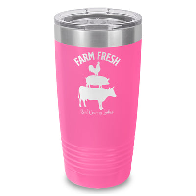 Farm Fresh Laser Etched Tumbler