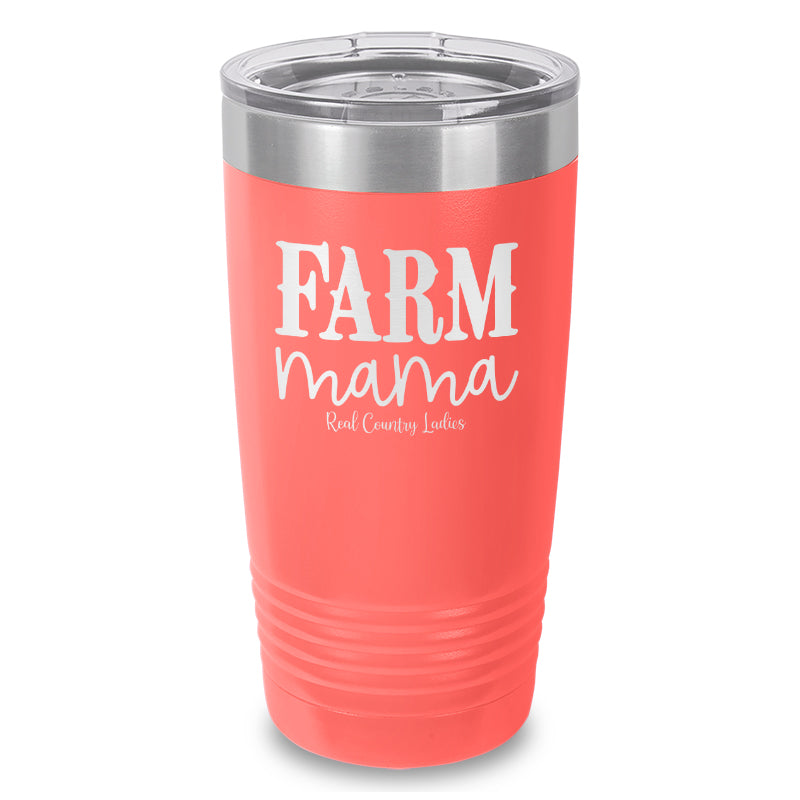 Farm Mama Laser Etched Tumbler