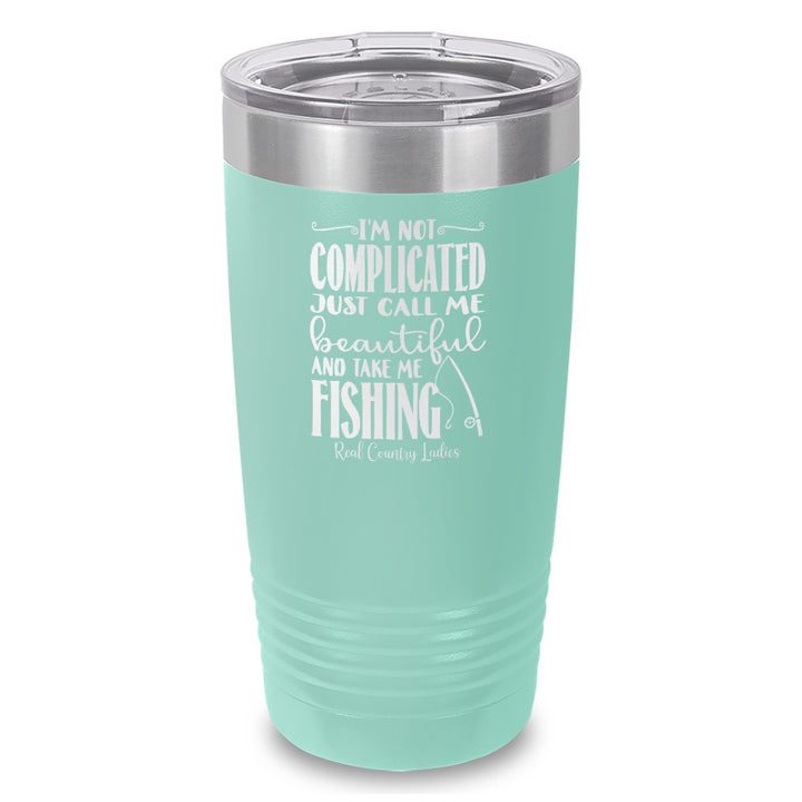 I'm Not Complicated Laser Etched Tumbler