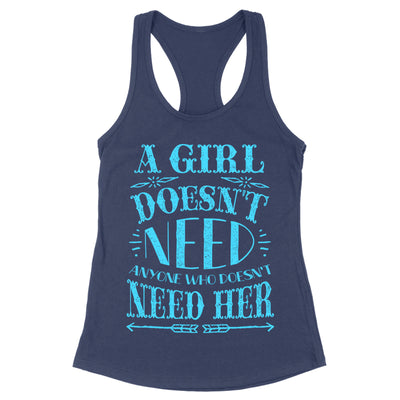 A Girl Doesn't Need Apparel