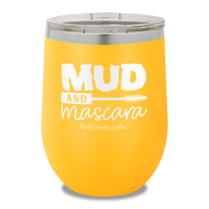 Mud And Mascara 12oz Stemless Wine Cup