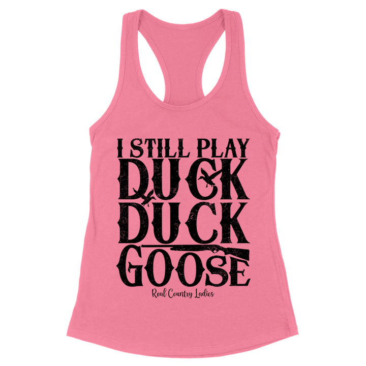 Duck Duck Duck The Goose Black Print Front Apparel