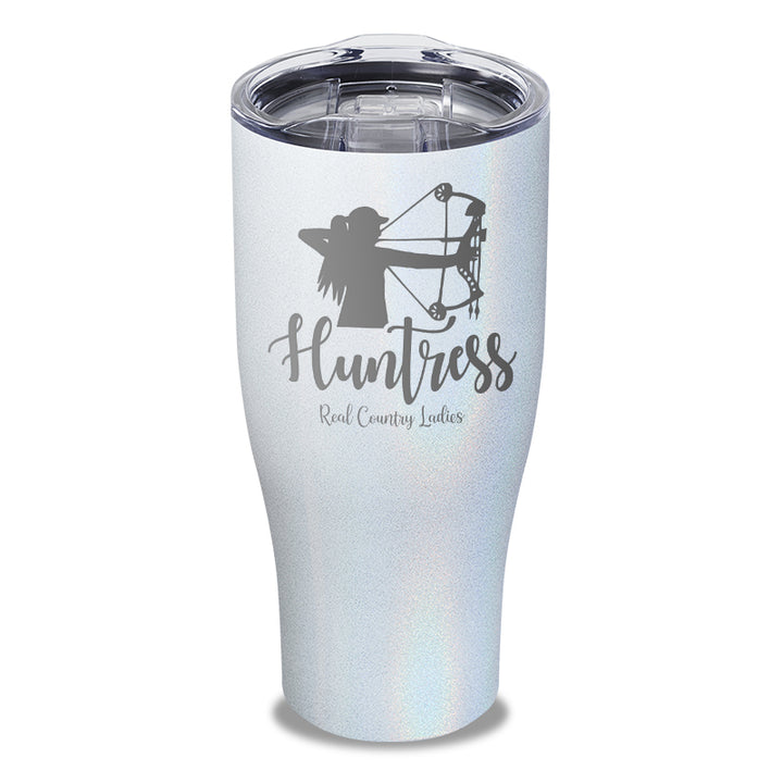 Huntress Bow Laser Etched Tumbler