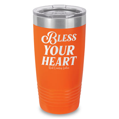 Bless Your Heart Laser Etched Tumbler