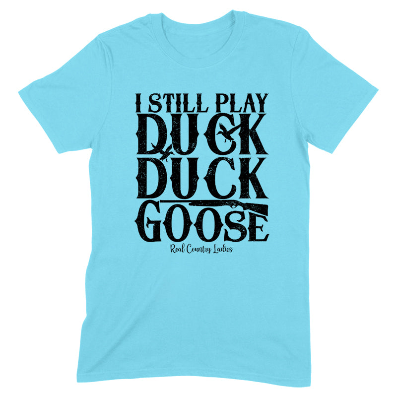 Duck Duck Duck The Goose Black Print Front Apparel