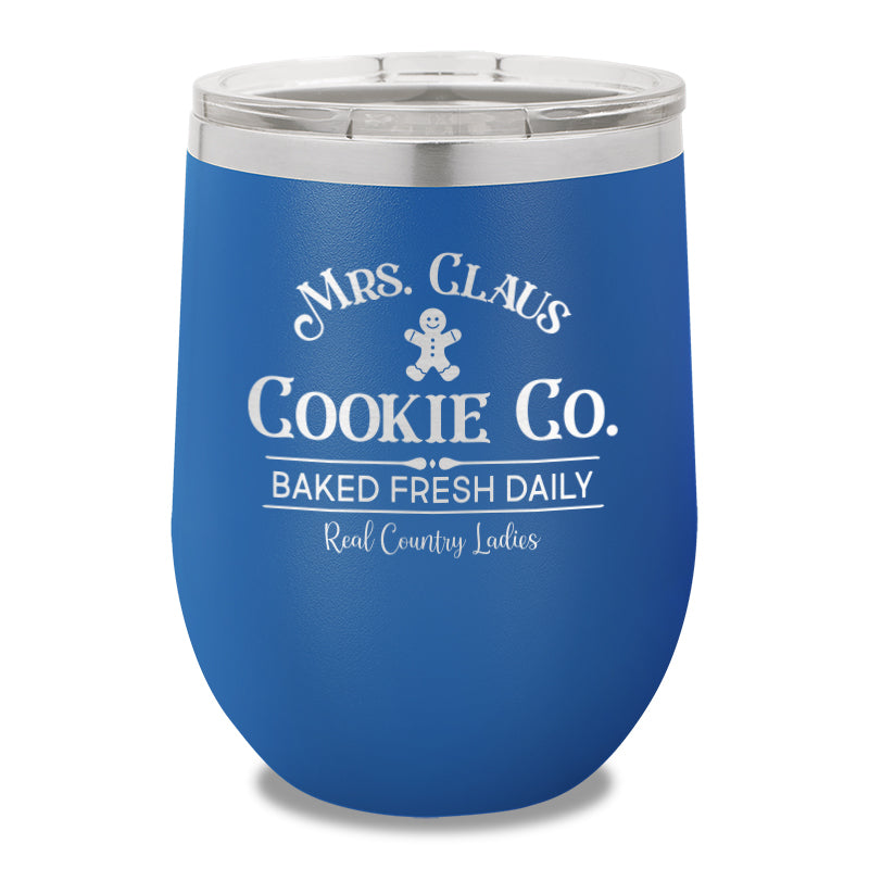 Mrs. Claus Cookie Company 12oz Stemless Wine Cup