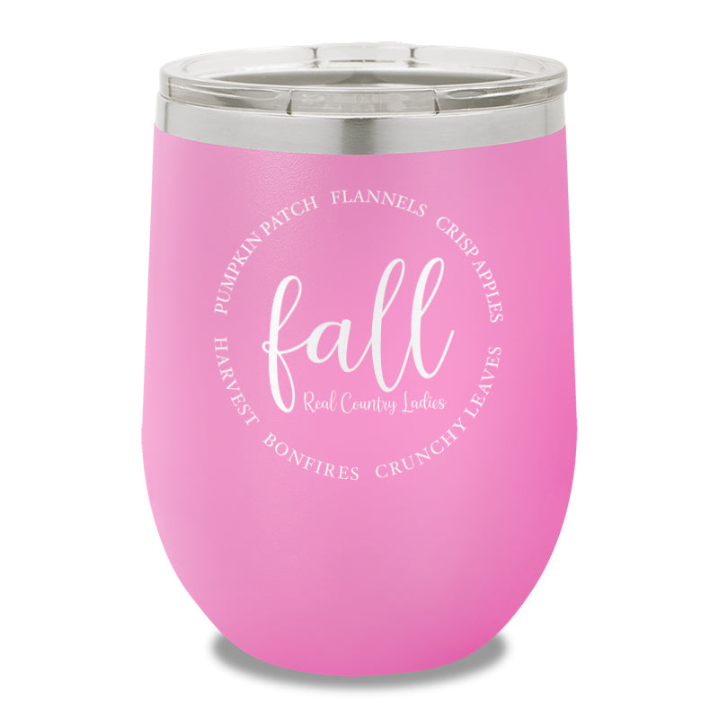 Fall 12oz Stemless Wine Cup