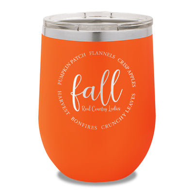 Fall 12oz Stemless Wine Cup