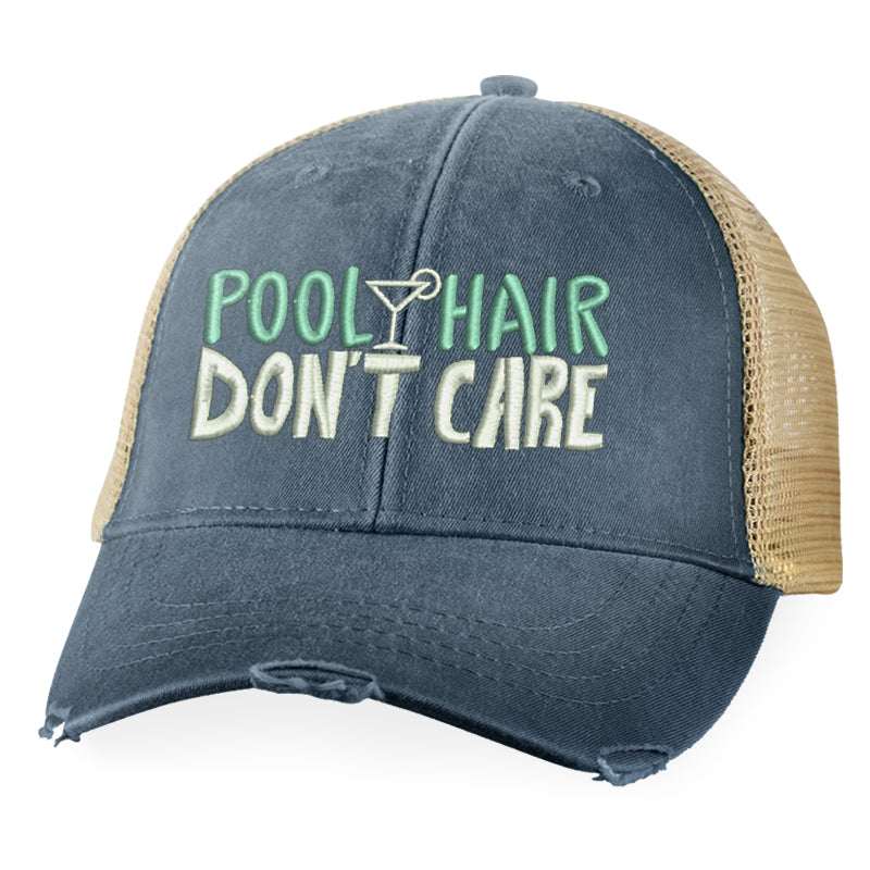 Pool Hair Don't Care Hat