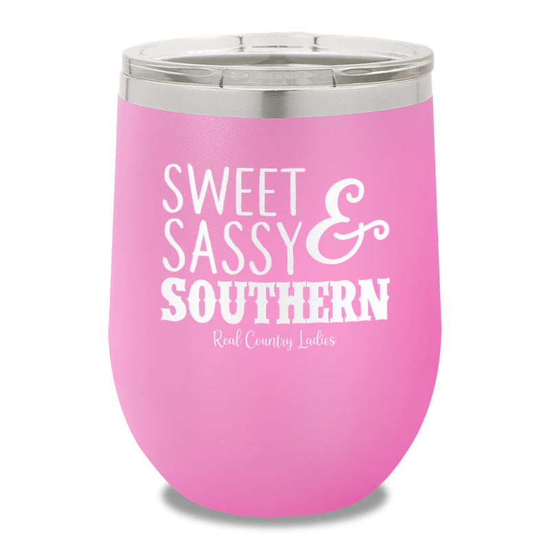 Sweet Sassy Southern 12oz Stemless Wine Cup