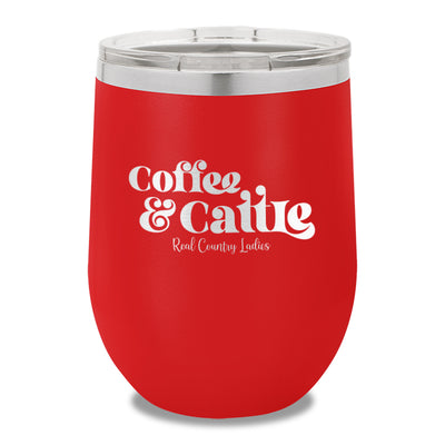 Coffee And Cattle 12oz Stemless Wine Cup