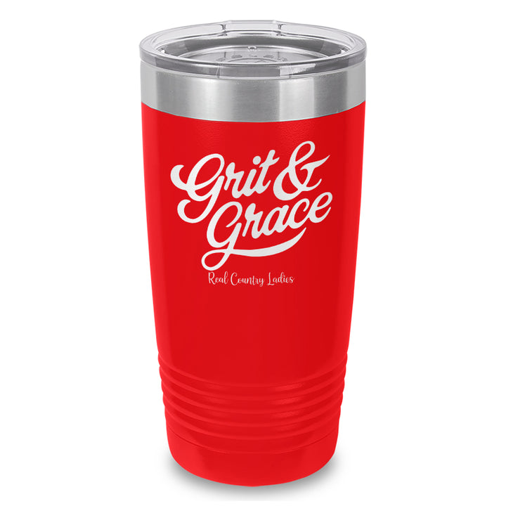 Grit And Grace Laser Etched Tumbler