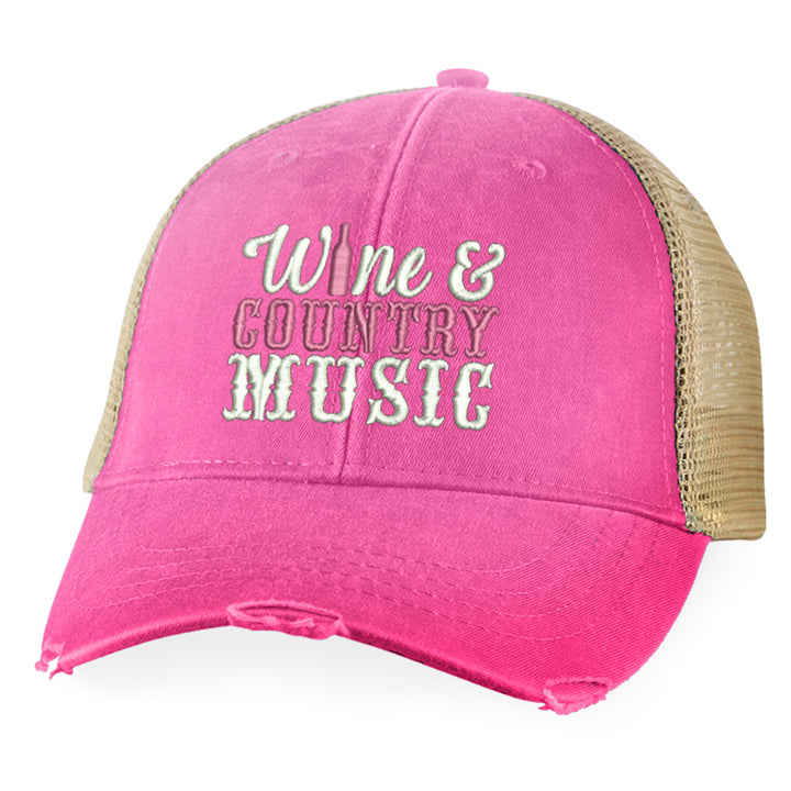 Wine And Country Music Hat