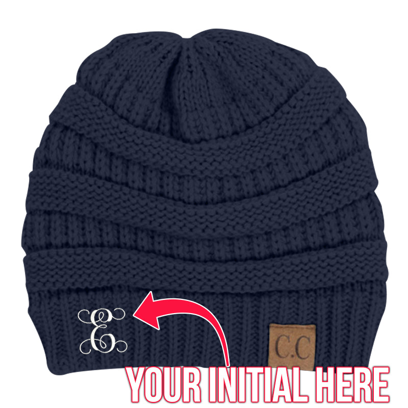 Monogram Beanie