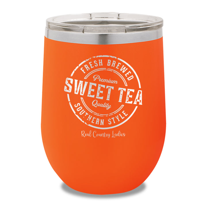 Fresh Brewed Sweet Tea 12oz Stemless Wine Cup