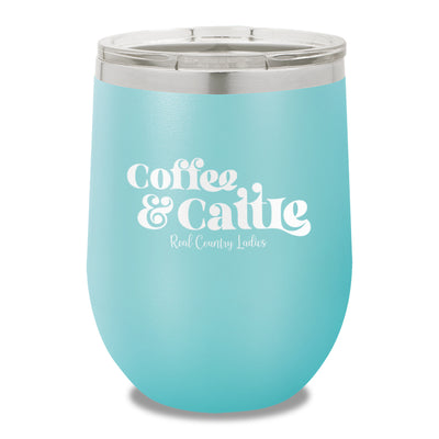 Coffee And Cattle 12oz Stemless Wine Cup