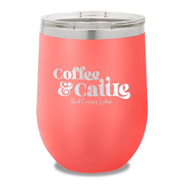 Coffee And Cattle 12oz Stemless Wine Cup