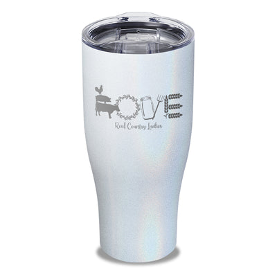 Farmhouse Love Laser Etched Tumbler