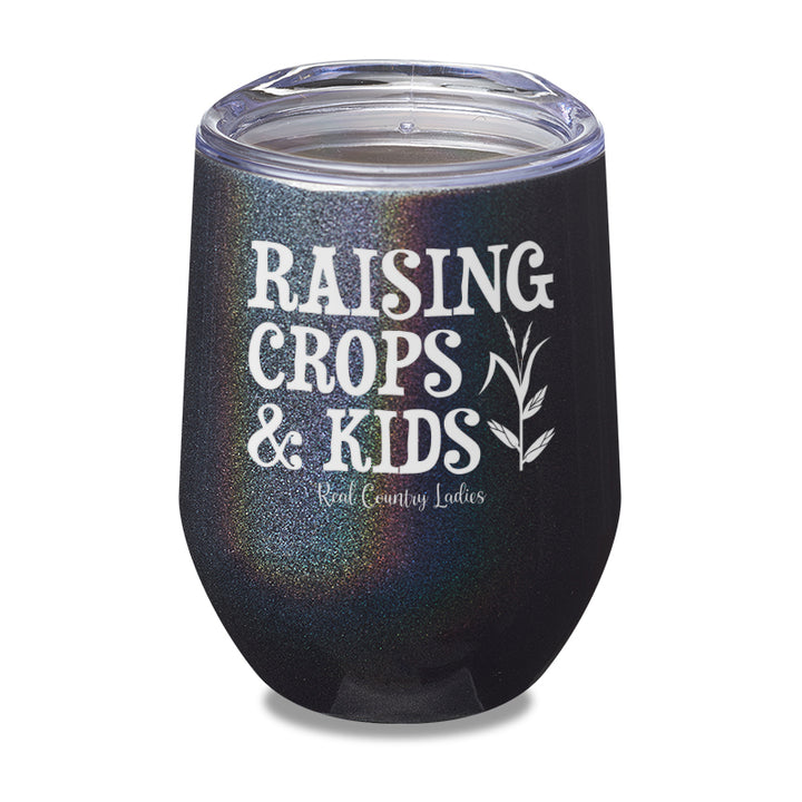 Raising Crops And Kids Laser Etched Tumbler