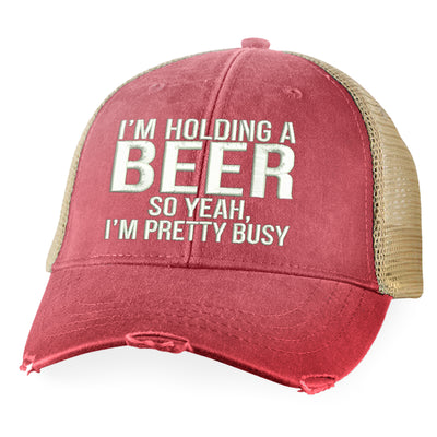 I'm Holding A Beer Hat