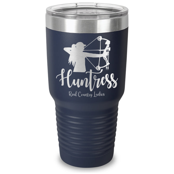 Huntress Bow Laser Etched Tumbler