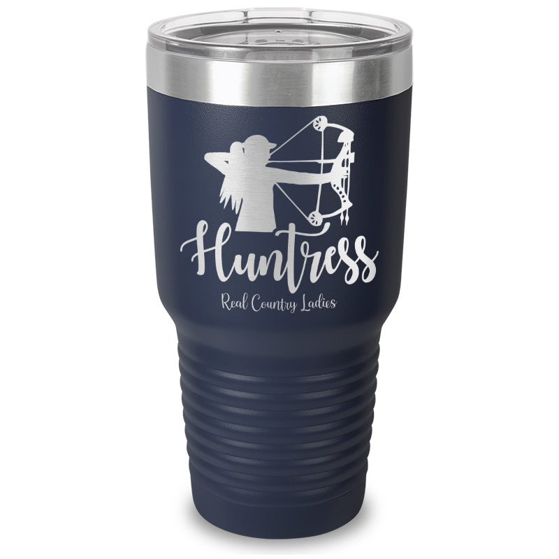 Huntress Bow Laser Etched Tumbler