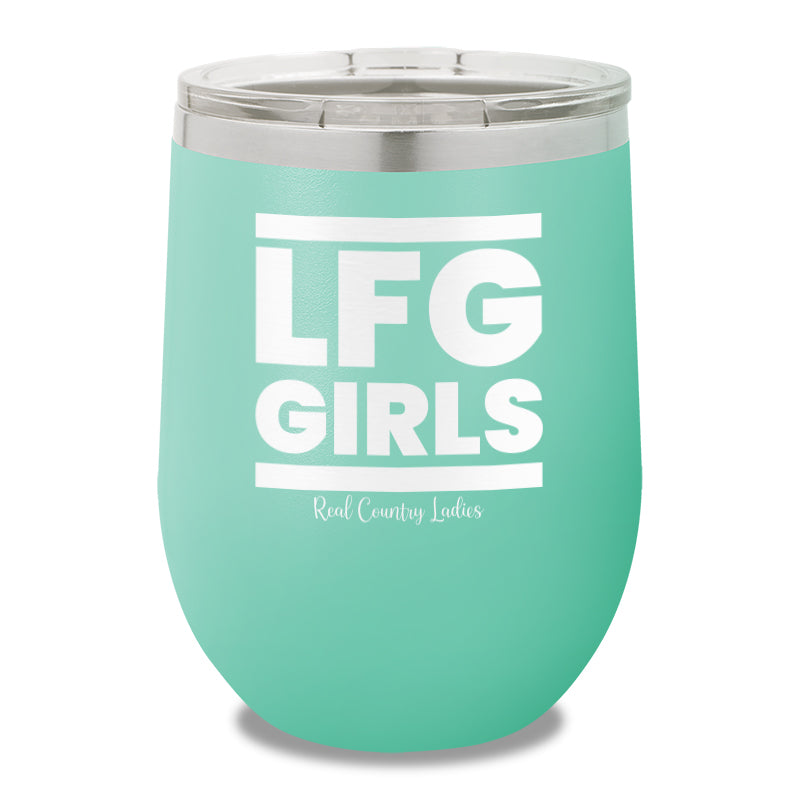 LFG Girls 12oz Stemless Wine Cup