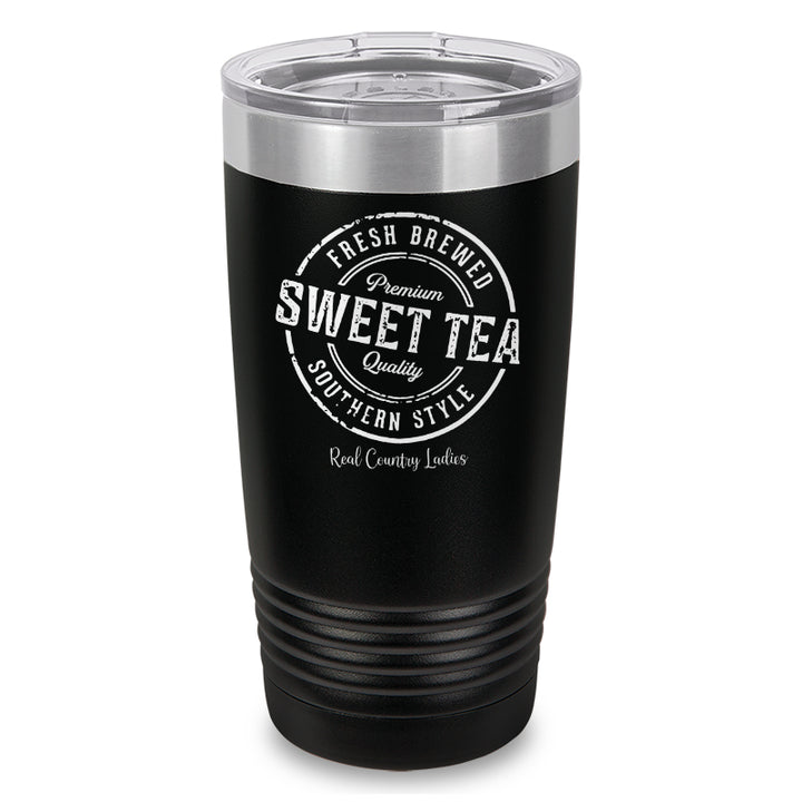 Fresh Brewed Sweet Tea Laser Etched Tumbler