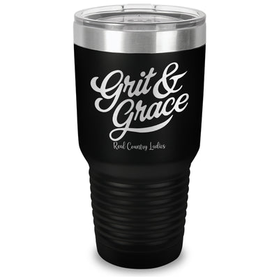 Grit And Grace Laser Etched Tumbler