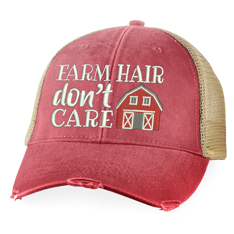 Farm Hair Don't Care Hat