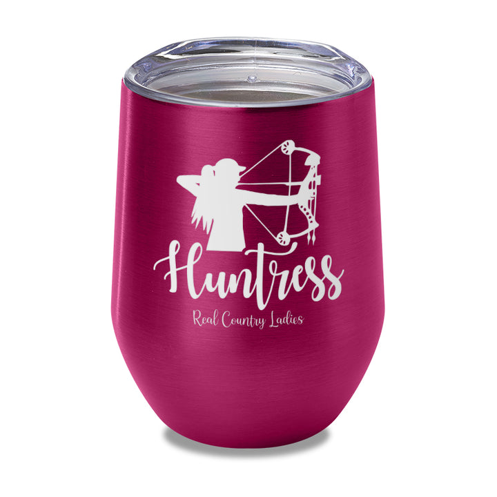 Huntress Bow Laser Etched Tumbler