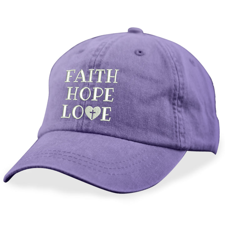 Faith Hope Love Hat