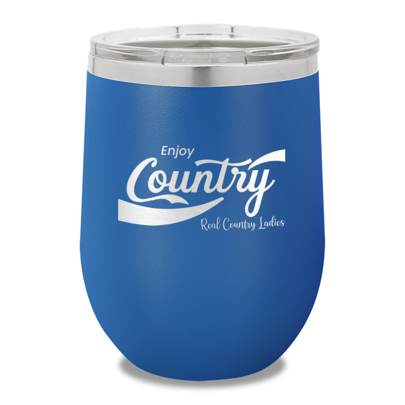 Enjoy Country 12oz Stemless Wine Cup