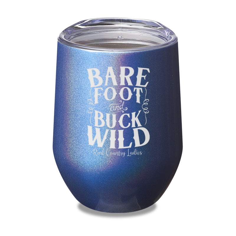 Bare Foot And Buck Wild Laser Etched Tumbler