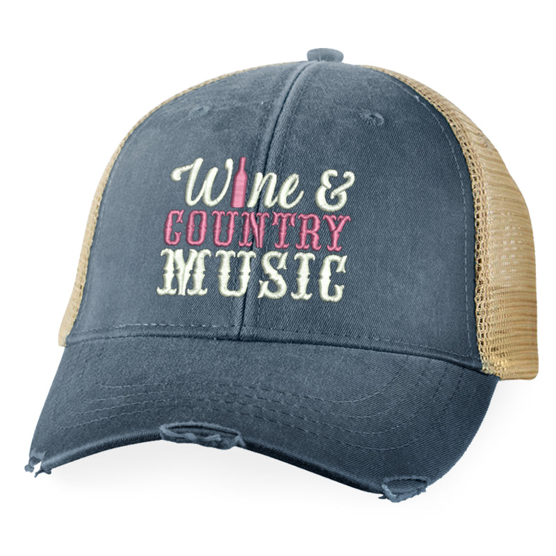 Wine And Country Music Hat