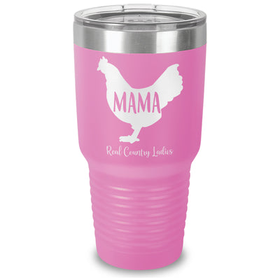 Mama Hen Laser Etched Tumbler