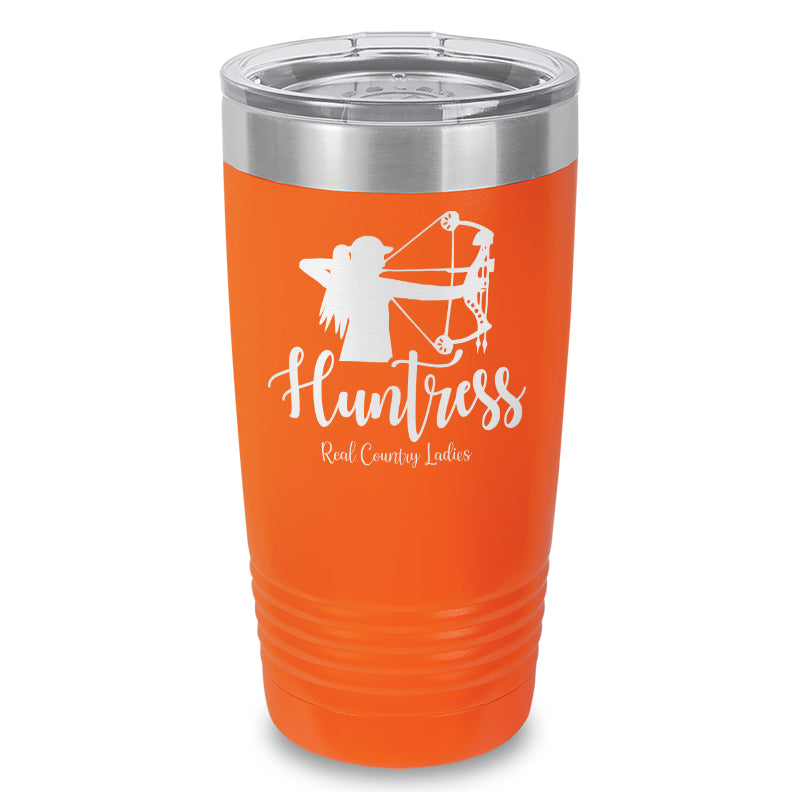 Huntress Bow Laser Etched Tumbler