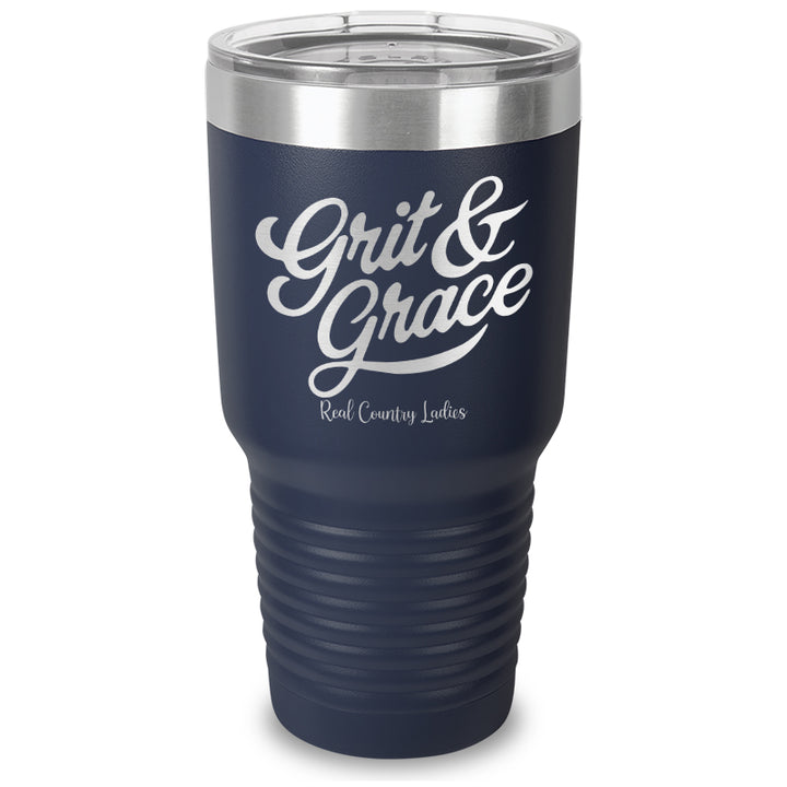 Grit And Grace Laser Etched Tumbler