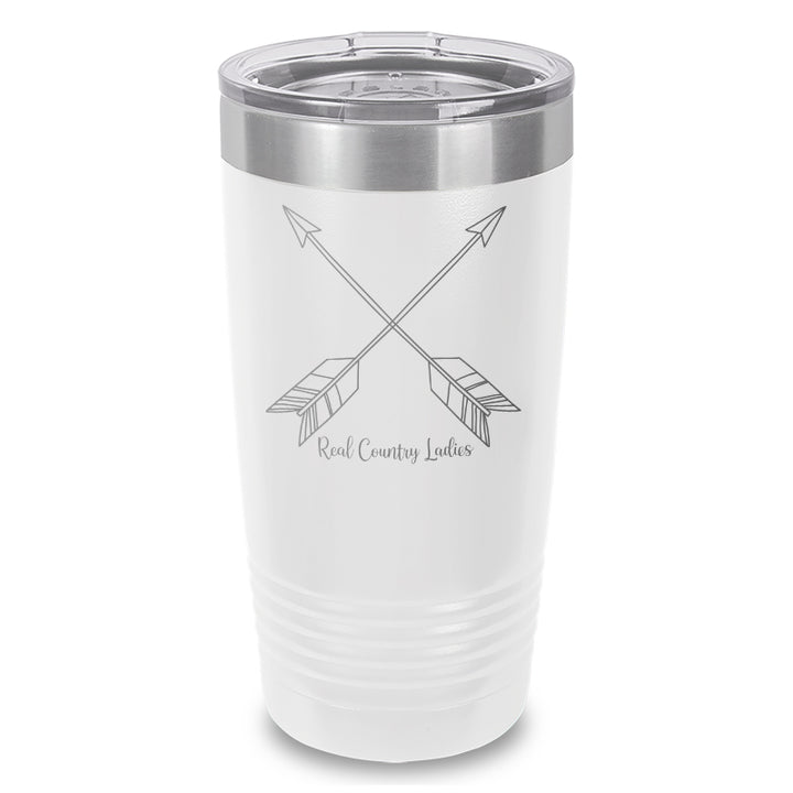 Cute Arrows Laser Etched Tumbler