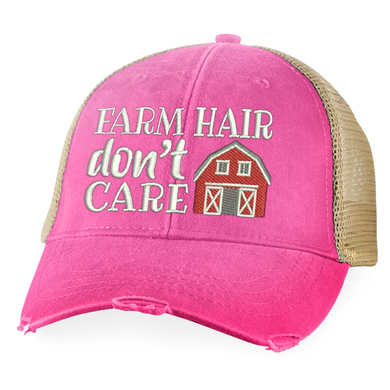 Farm Hair Don't Care Hat